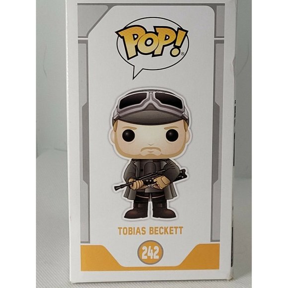 Funko POP! Star Wars: Han Solo S1 - Tobias Beckett - NIB - #242 - Picture 5 of 5